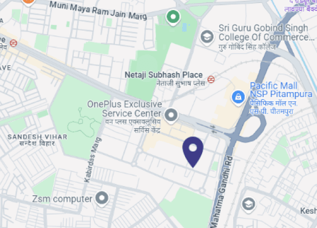 Contact Location Map